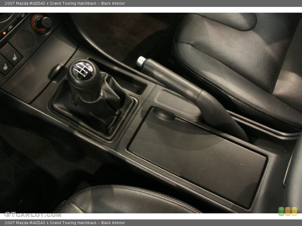 Black Interior Transmission for the 2007 Mazda MAZDA3 s Grand Touring Hatchback #51188193