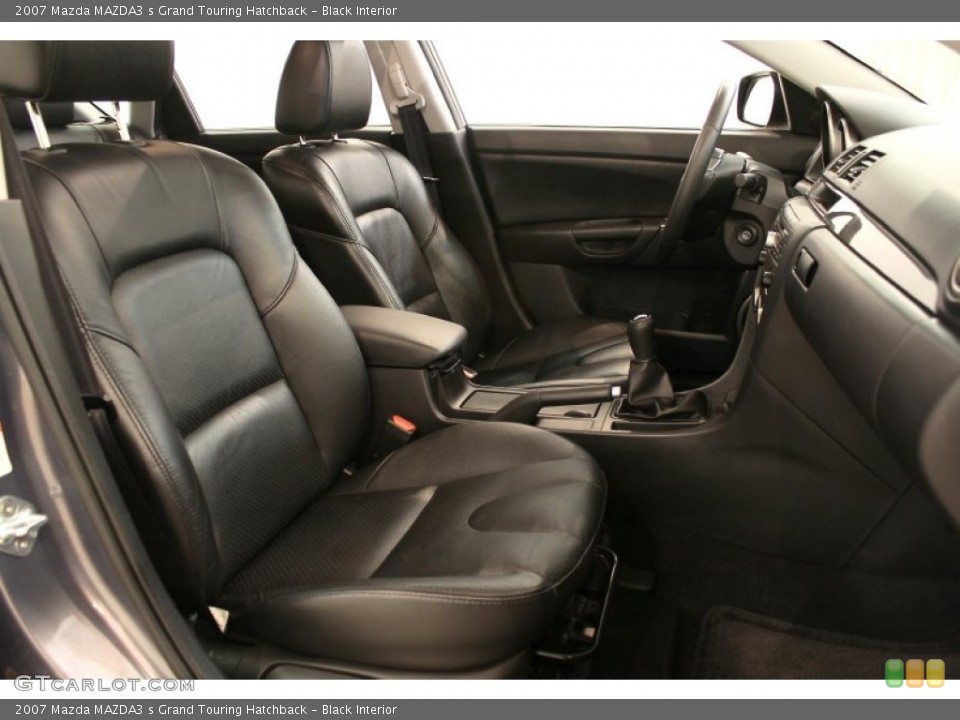 Black Interior Photo for the 2007 Mazda MAZDA3 s Grand Touring Hatchback #51188199