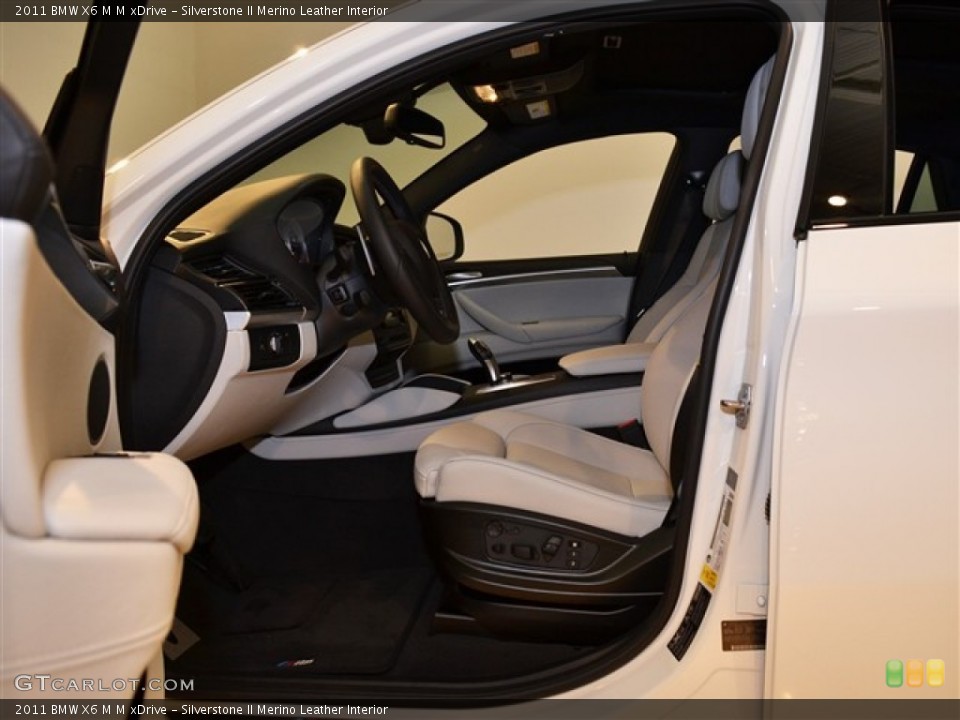 Silverstone II Merino Leather Interior Photo for the 2011 BMW X6 M M xDrive #51189616