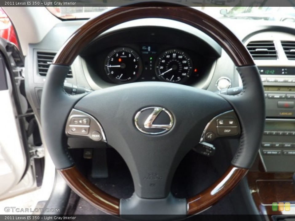 Light Gray Interior Steering Wheel for the 2011 Lexus ES 350 #51189676