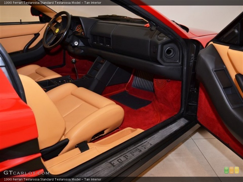 Tan Interior Photo for the 1990 Ferrari Testarossa  #51190132