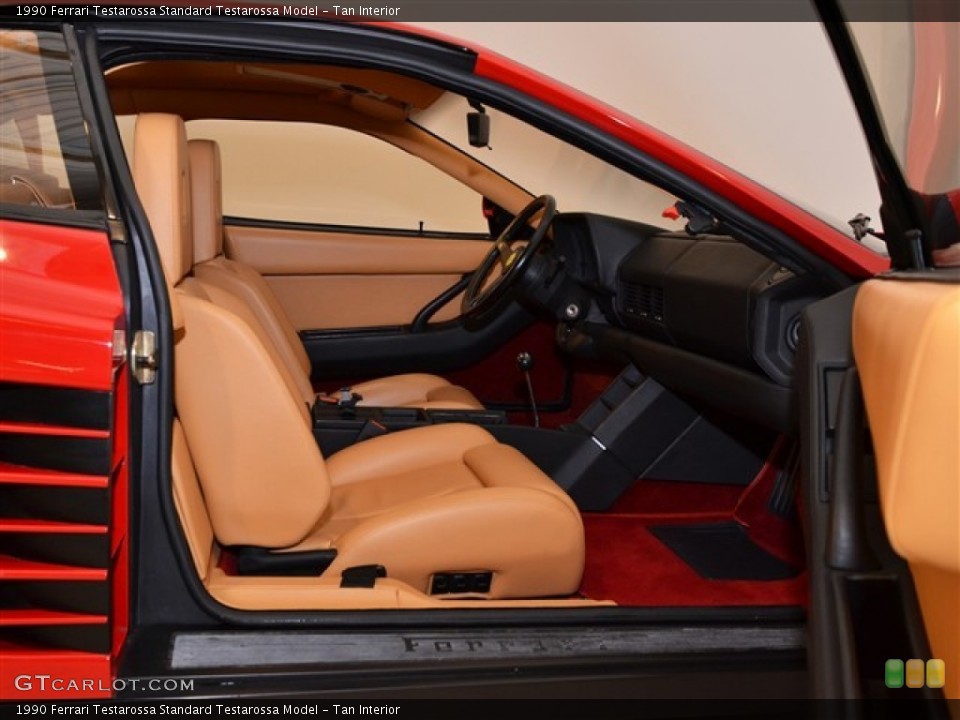 Tan Interior Photo for the 1990 Ferrari Testarossa  #51190150