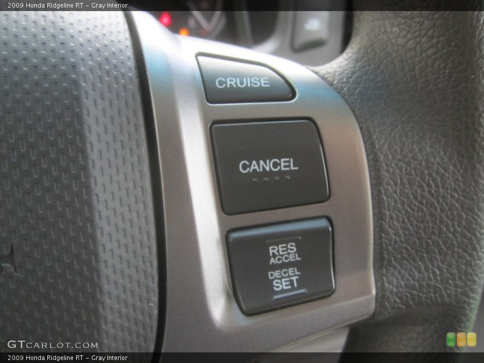 Gray Interior Controls for the 2009 Honda Ridgeline RT #51190588