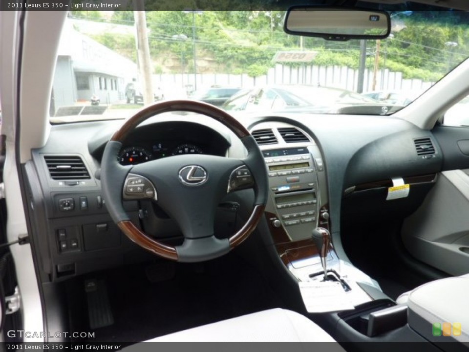 Light Gray Interior Dashboard for the 2011 Lexus ES 350 #51191257