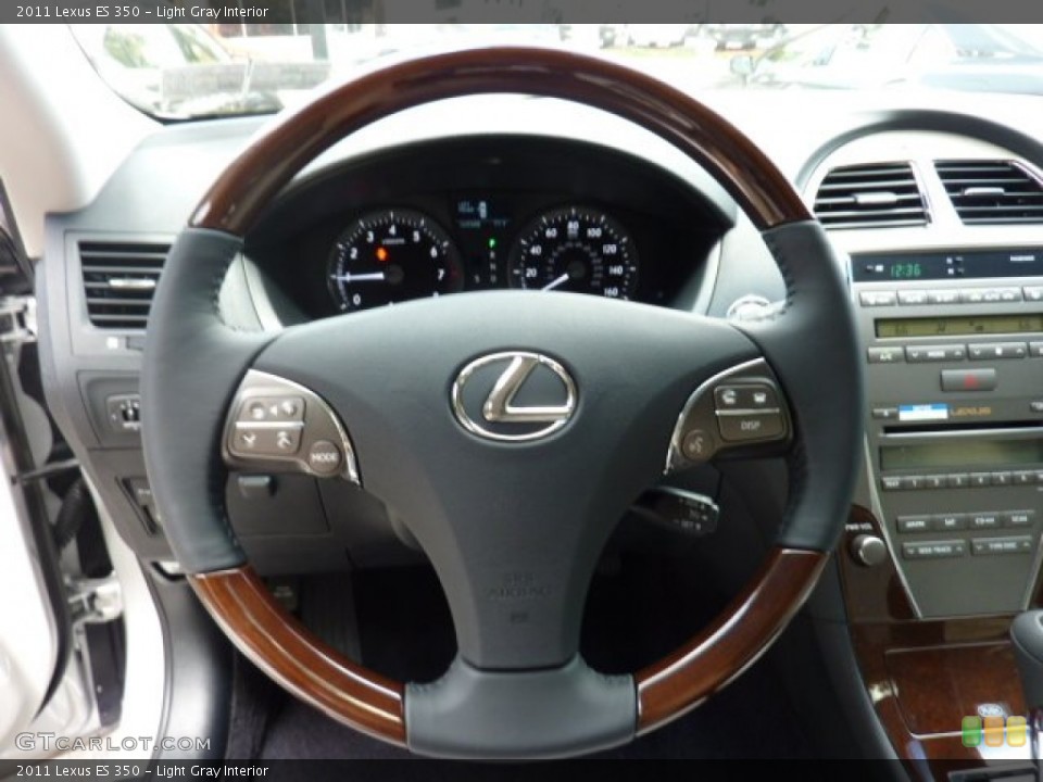Light Gray Interior Steering Wheel for the 2011 Lexus ES 350 #51191323