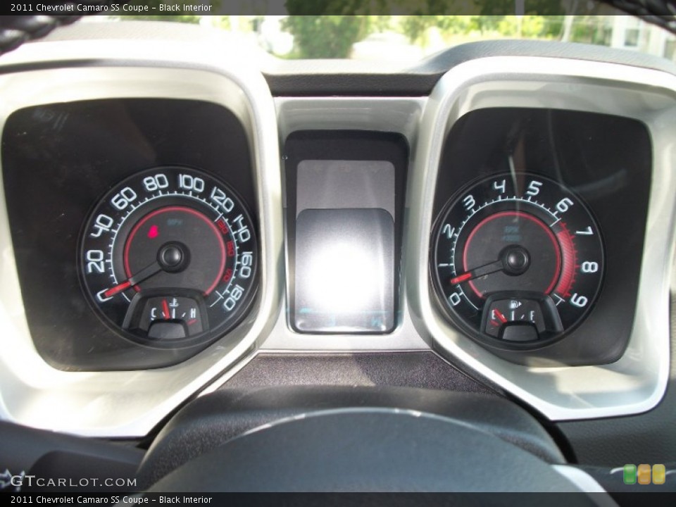 Black Interior Gauges for the 2011 Chevrolet Camaro SS Coupe #51191512