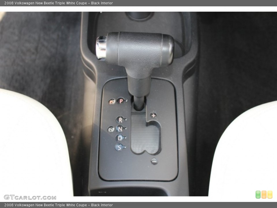 Black Interior Transmission for the 2008 Volkswagen New Beetle Triple White Coupe #51193144