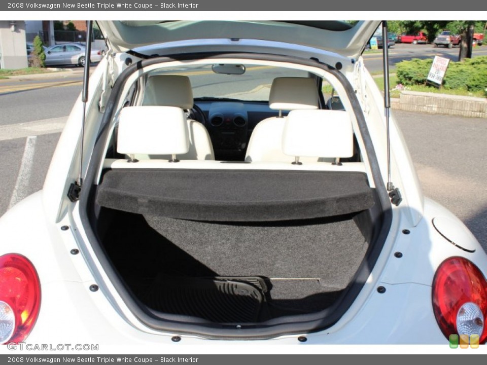 Black Interior Trunk for the 2008 Volkswagen New Beetle Triple White Coupe #51193171