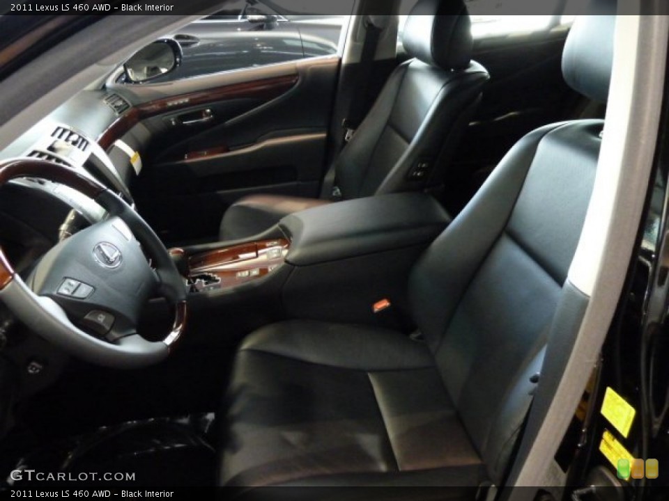 Black Interior Photo for the 2011 Lexus LS 460 AWD #51194350