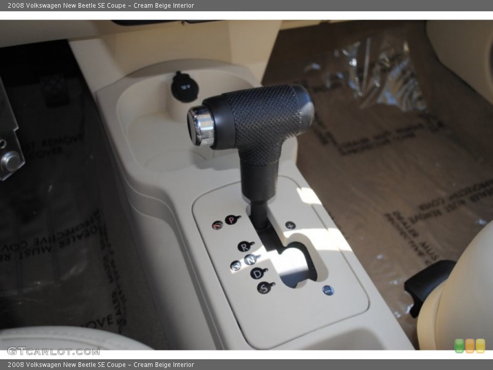 Cream Beige Interior Transmission for the 2008 Volkswagen New Beetle SE Coupe #51194740