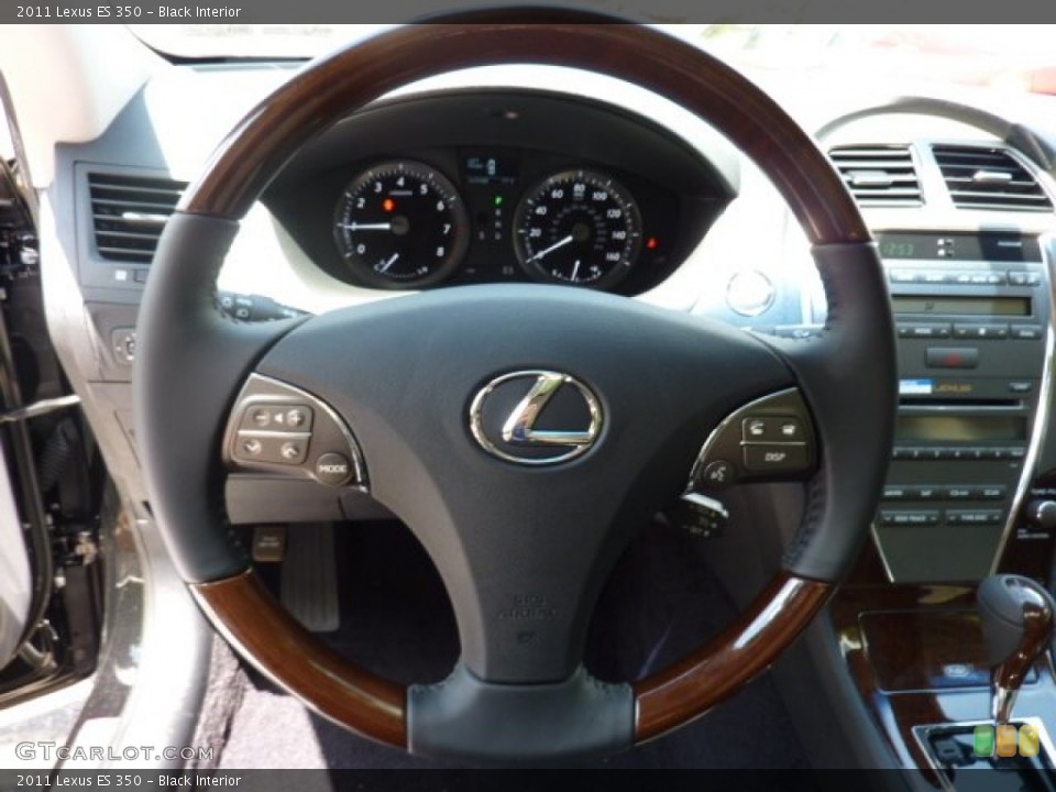 Black Interior Steering Wheel for the 2011 Lexus ES 350 #51194743