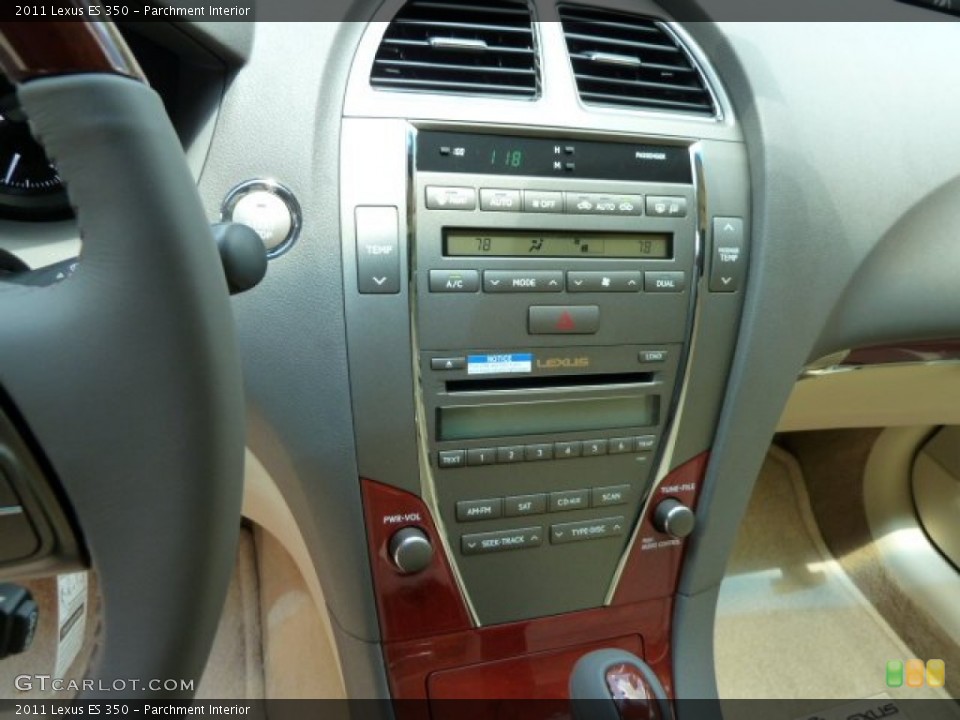 Parchment Interior Controls for the 2011 Lexus ES 350 #51195037