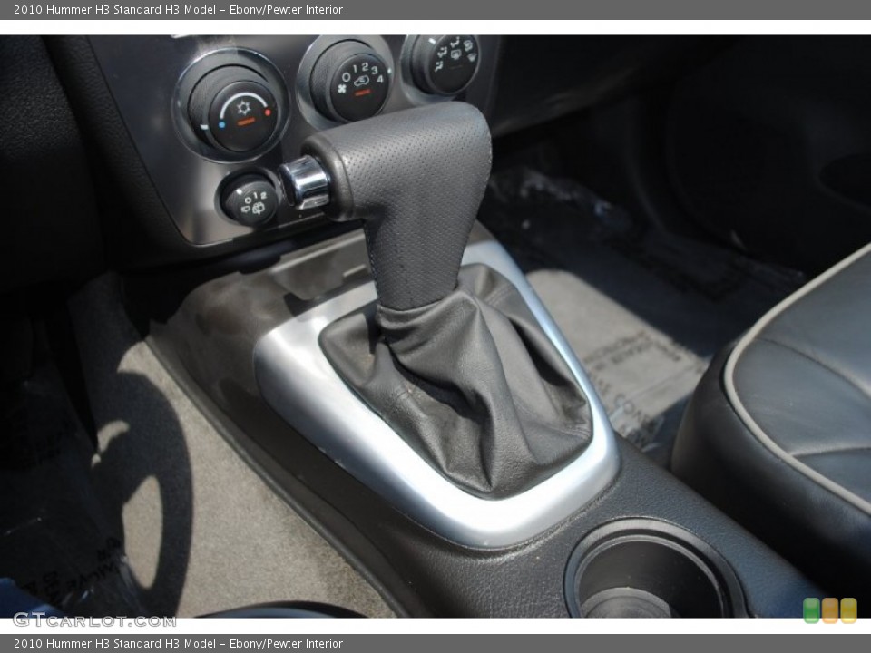 Ebony/Pewter Interior Transmission for the 2010 Hummer H3  #51195340