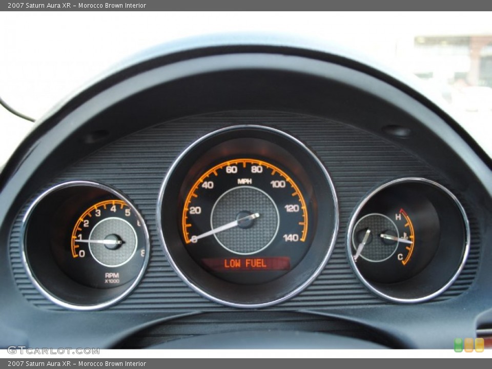 Morocco Brown Interior Gauges for the 2007 Saturn Aura XR #51195625