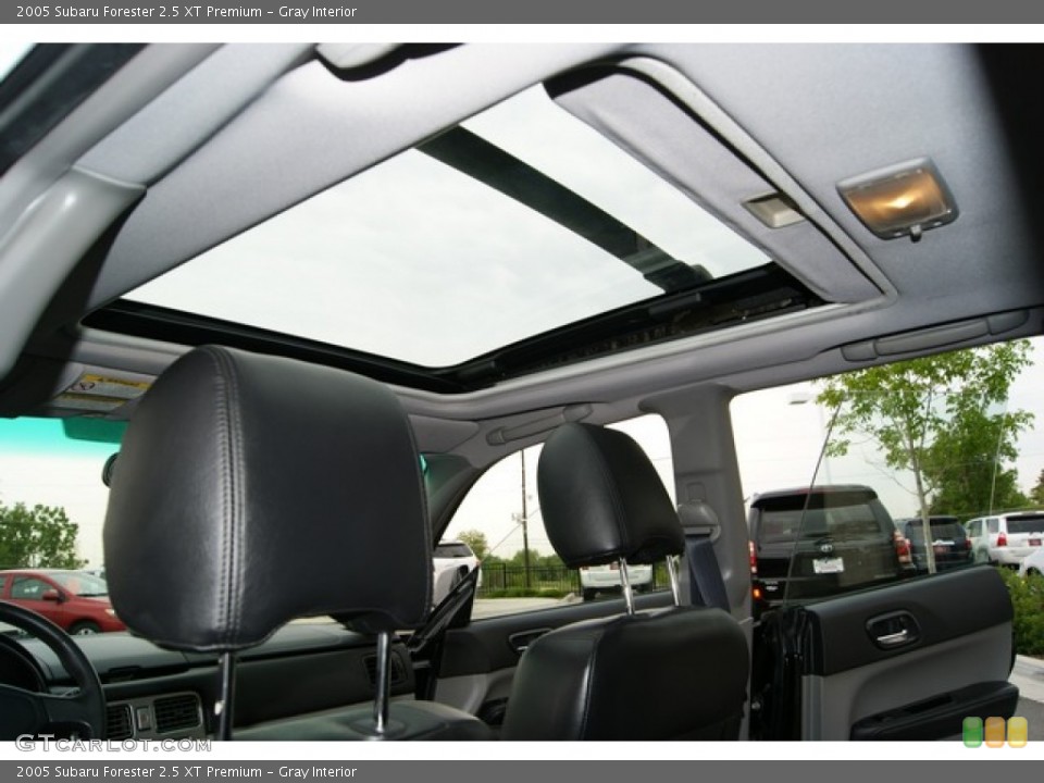 Gray Interior Sunroof for the 2005 Subaru Forester 2.5 XT Premium #51200378