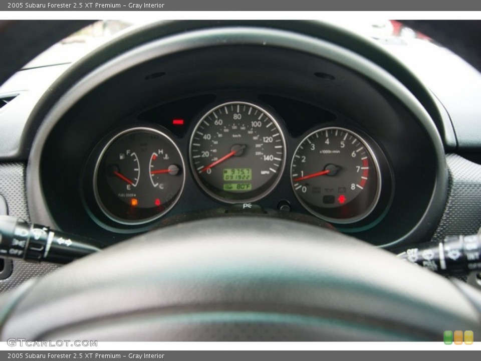 Gray Interior Gauges for the 2005 Subaru Forester 2.5 XT Premium #51200606