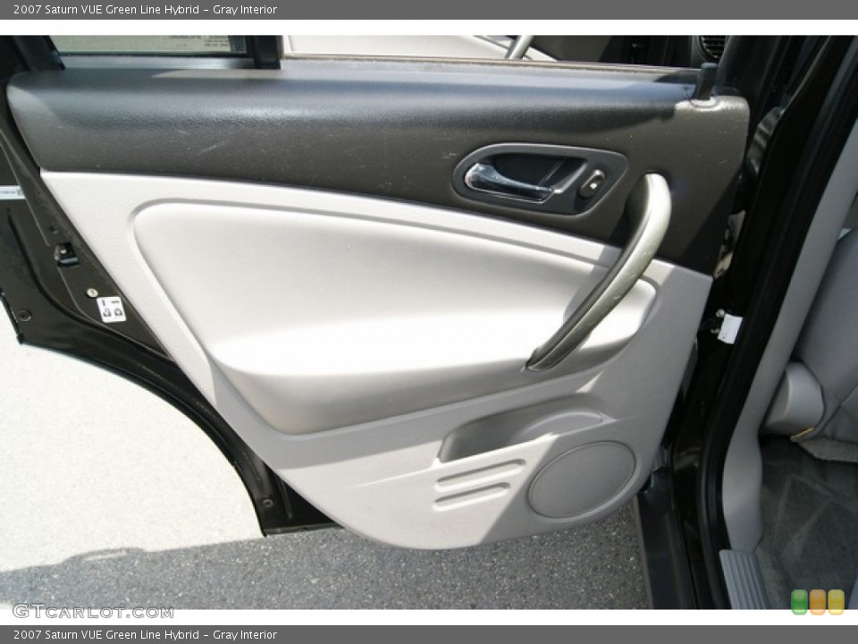 Gray Interior Door Panel for the 2007 Saturn VUE Green Line Hybrid #51201377