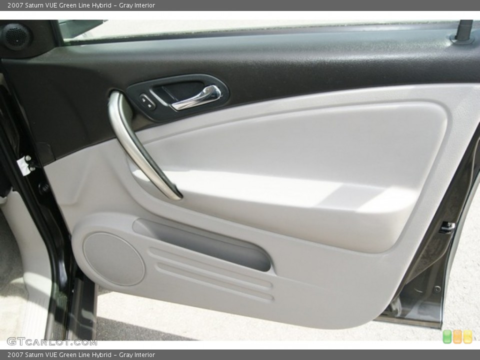 Gray Interior Door Panel for the 2007 Saturn VUE Green Line Hybrid #51201407