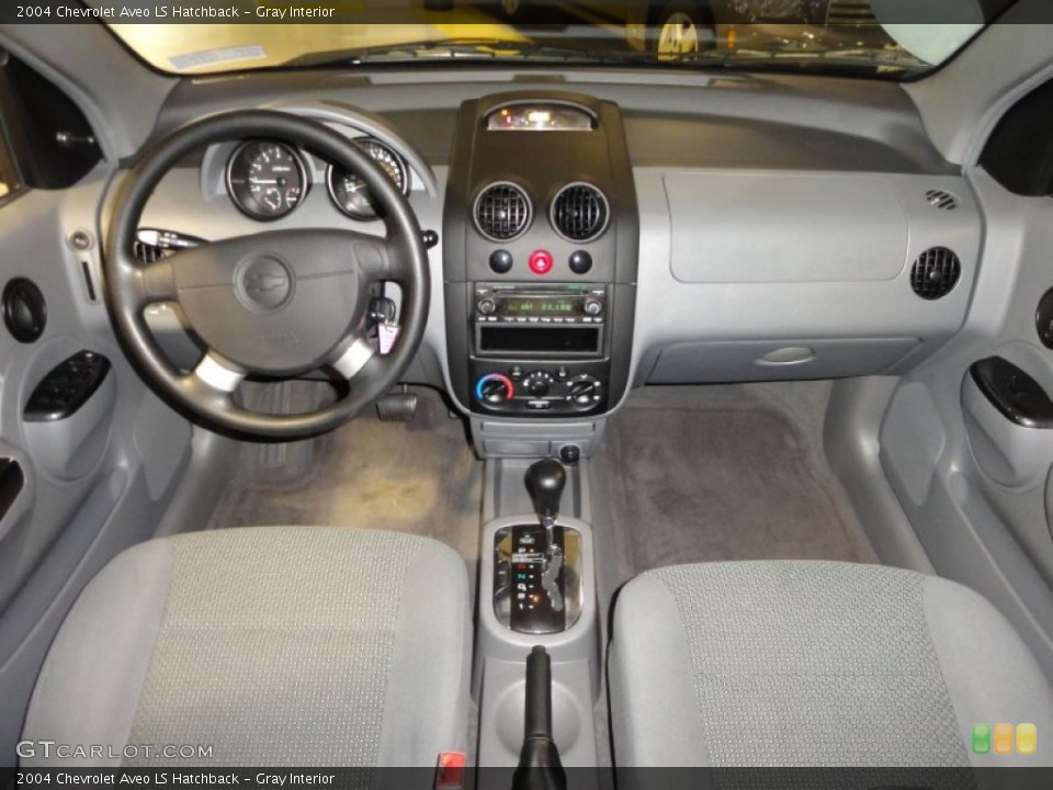 Gray Interior Dashboard for the 2004 Chevrolet Aveo LS Hatchback #51206699