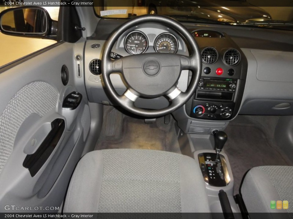 Gray Interior Dashboard for the 2004 Chevrolet Aveo LS Hatchback #51206714