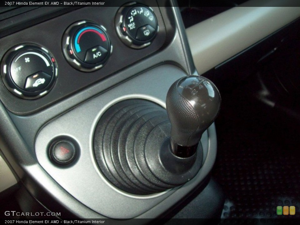 Black/Titanium Interior Transmission for the 2007 Honda Element EX AWD #51207464
