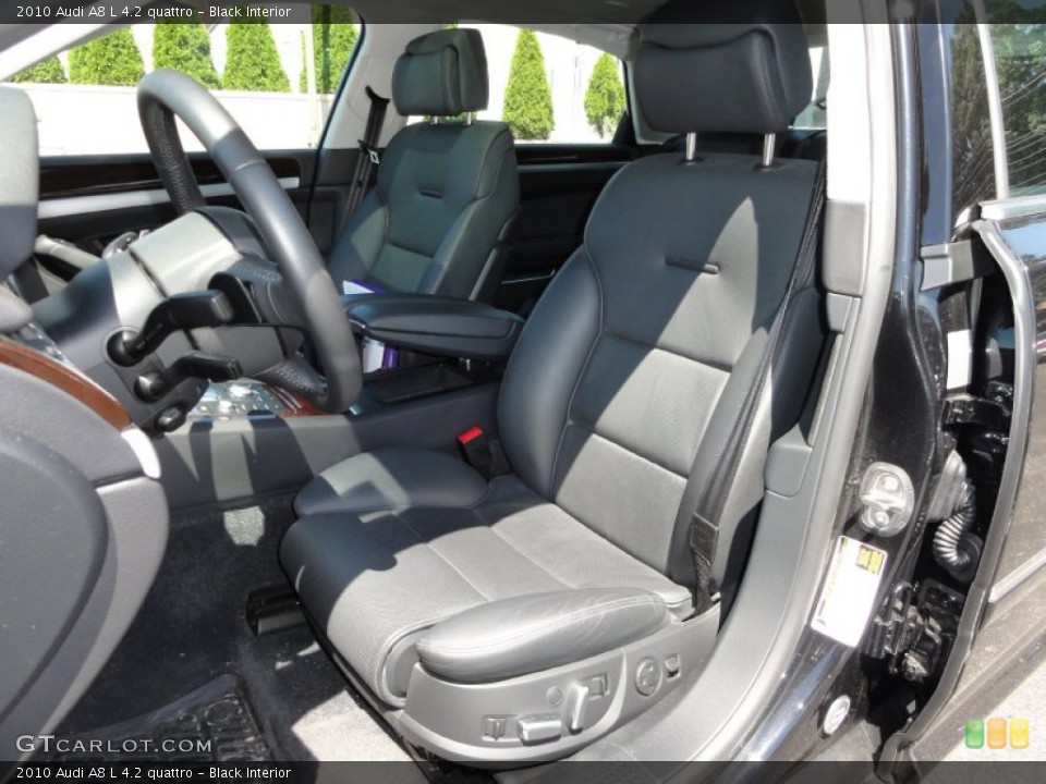 Black Interior Photo for the 2010 Audi A8 L 4.2 quattro #51208130