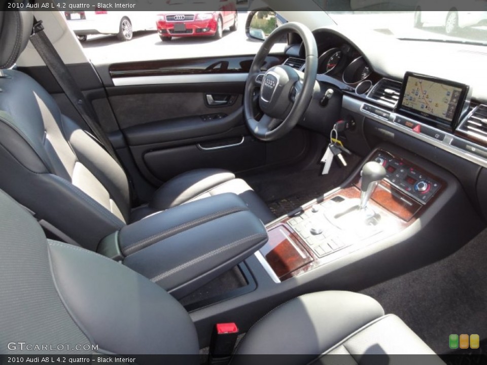 Black Interior Photo for the 2010 Audi A8 L 4.2 quattro #51208160