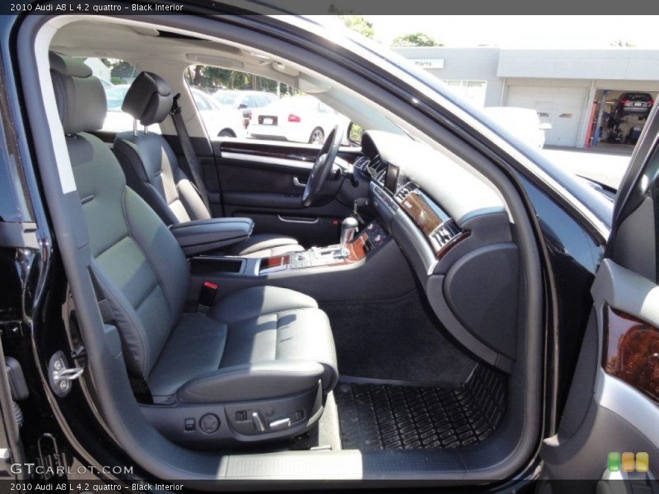 Black Interior Photo for the 2010 Audi A8 L 4.2 quattro #51208178