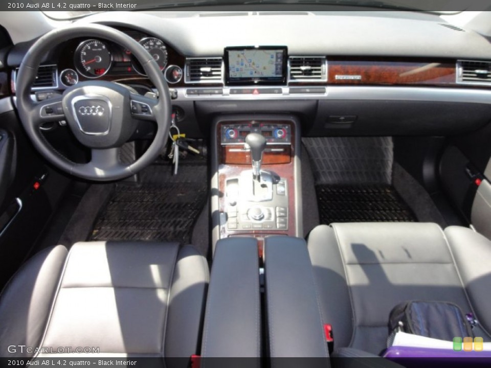 Black Interior Dashboard for the 2010 Audi A8 L 4.2 quattro #51208265