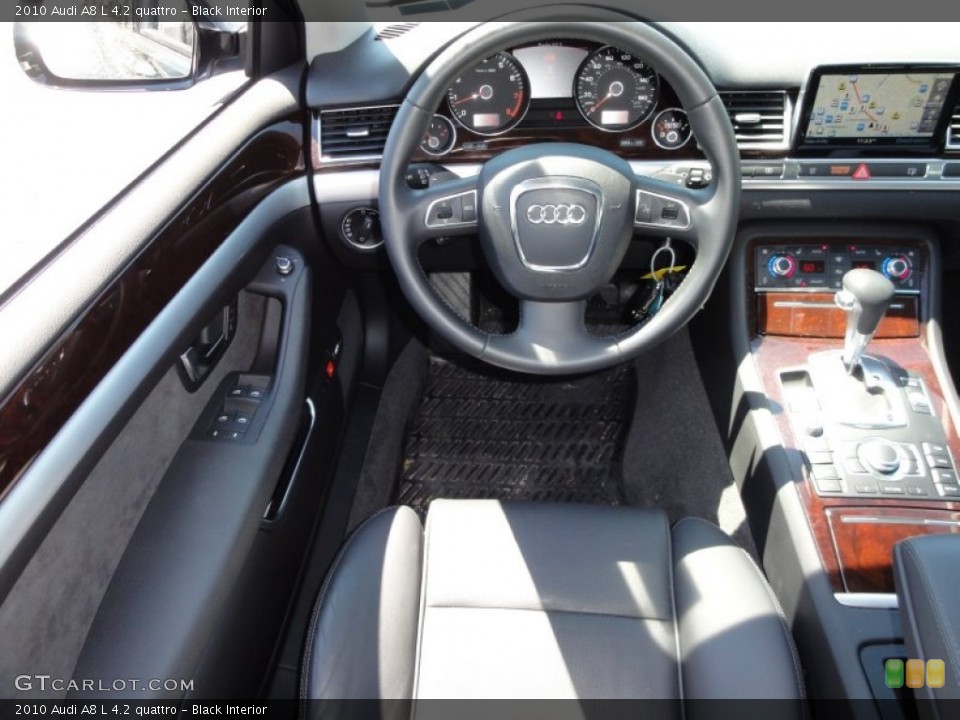 Black Interior Steering Wheel for the 2010 Audi A8 L 4.2 quattro #51208280