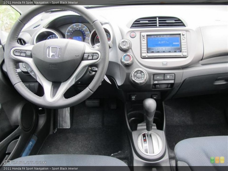 Sport Black Interior Dashboard for the 2011 Honda Fit Sport Navigation #51209162