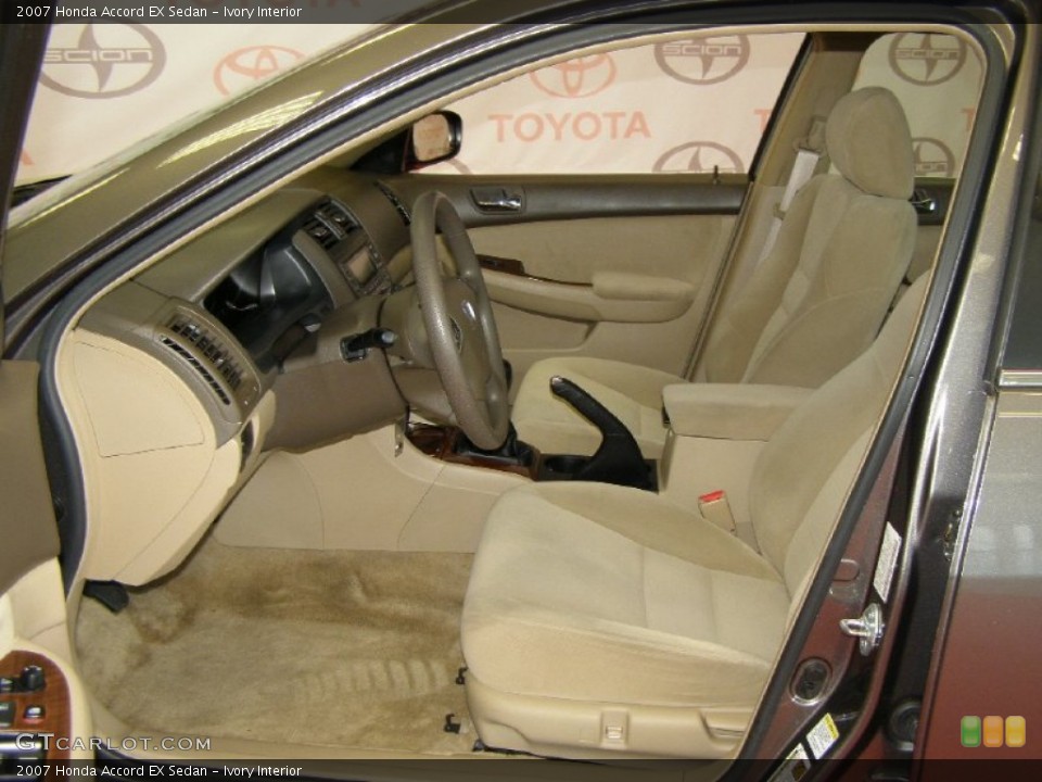 Ivory Interior Photo for the 2007 Honda Accord EX Sedan #51209207