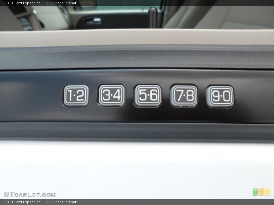 Stone Interior Controls for the 2011 Ford Expedition EL XL #51211307