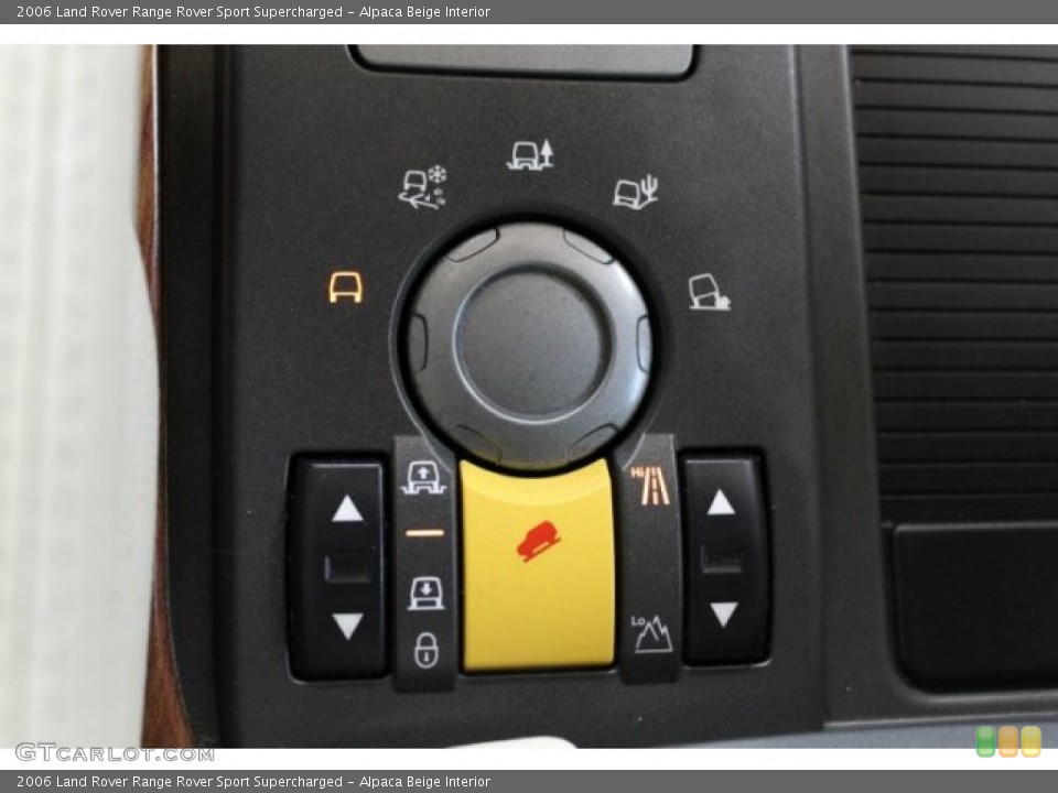 Alpaca Beige Interior Controls for the 2006 Land Rover Range Rover Sport Supercharged #51213968