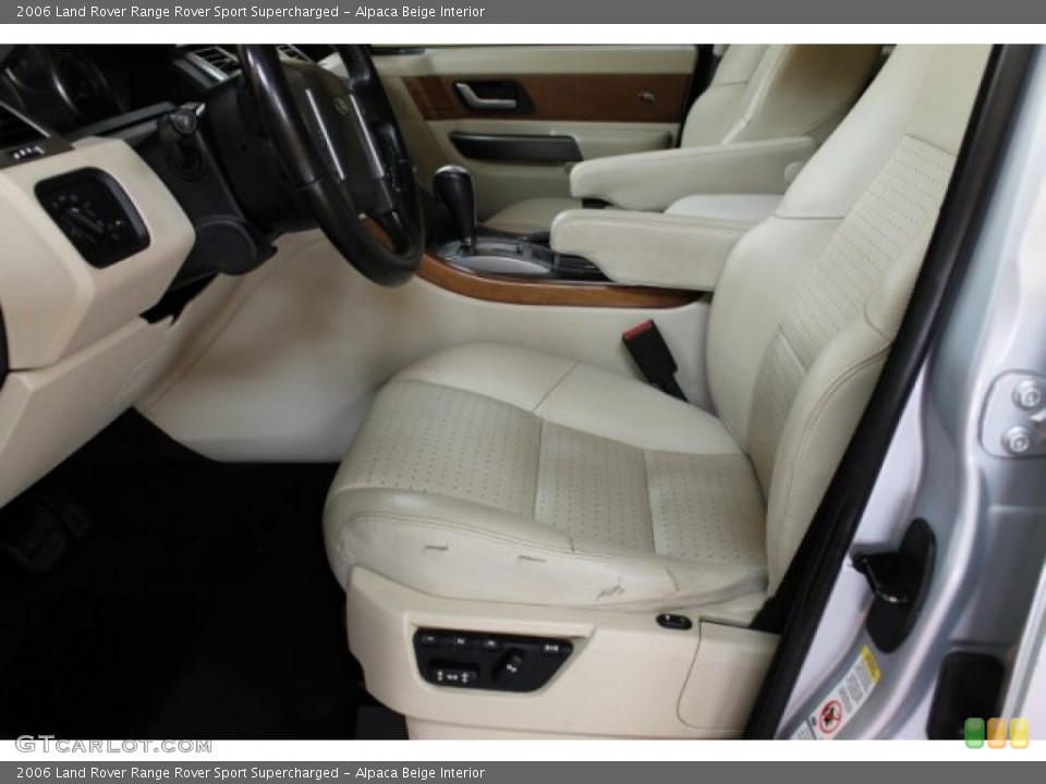 Alpaca Beige Interior Photo for the 2006 Land Rover Range Rover Sport Supercharged #51214016