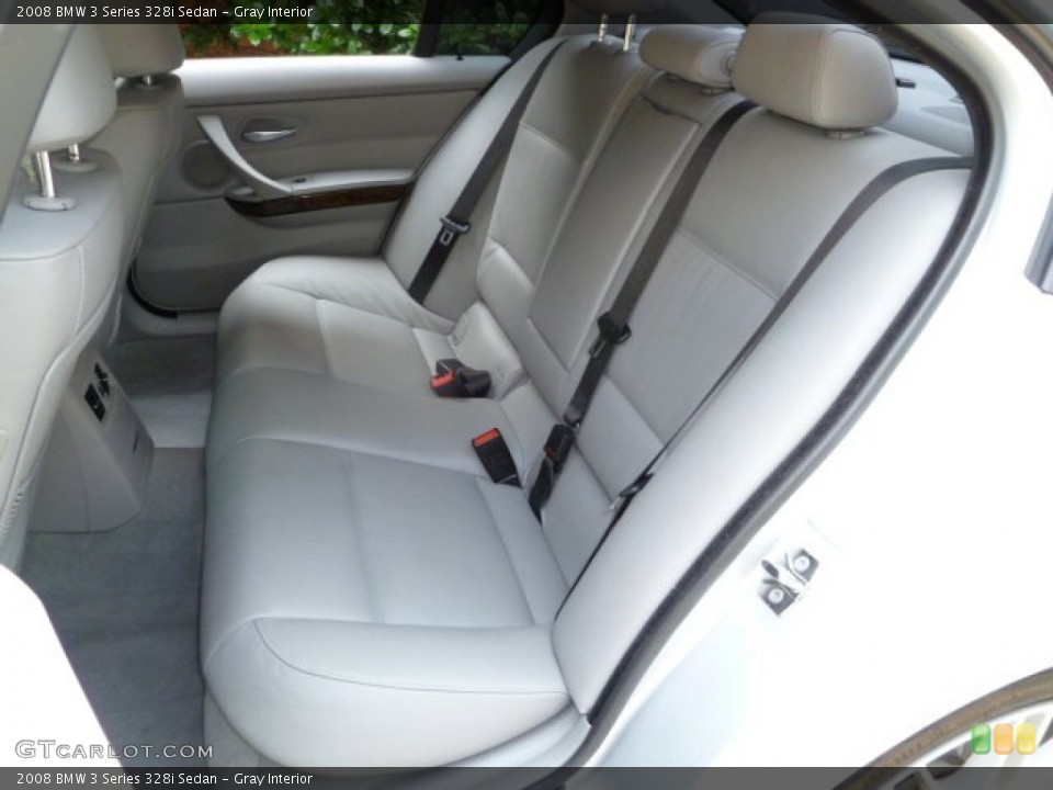 Gray Interior Photo for the 2008 BMW 3 Series 328i Sedan #51214238