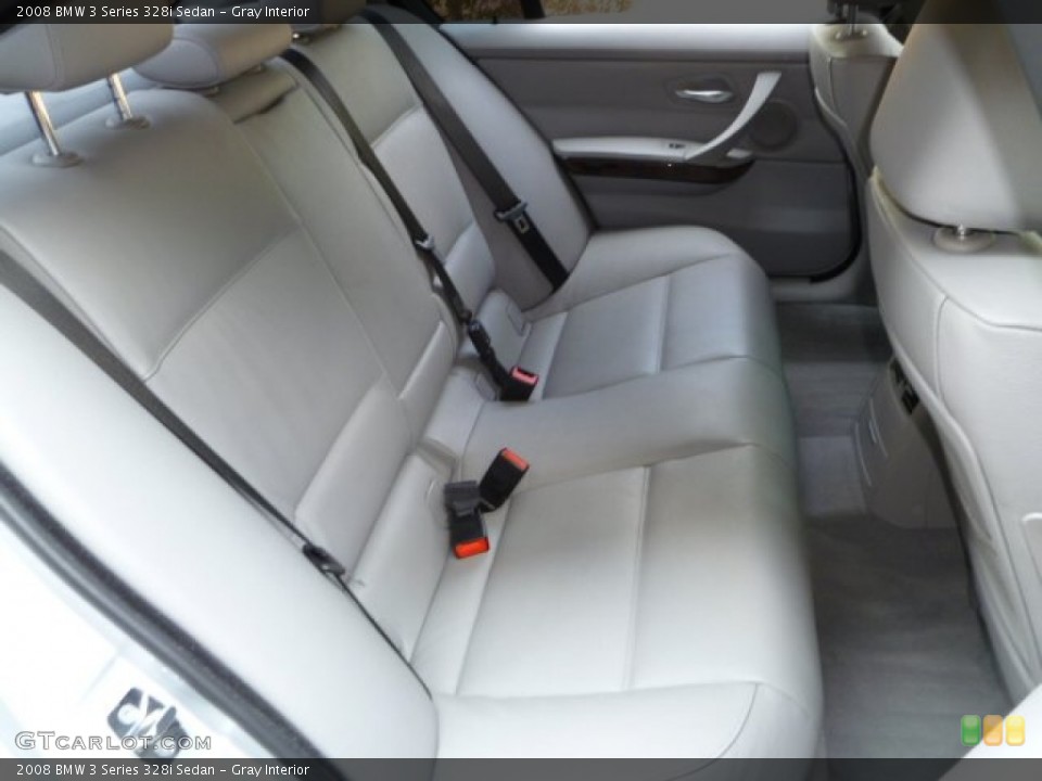 Gray Interior Photo for the 2008 BMW 3 Series 328i Sedan #51214286