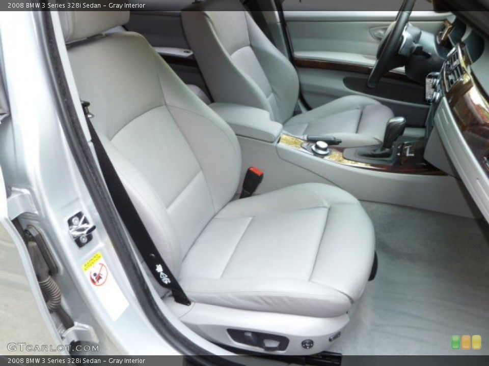 Gray Interior Photo for the 2008 BMW 3 Series 328i Sedan #51214301