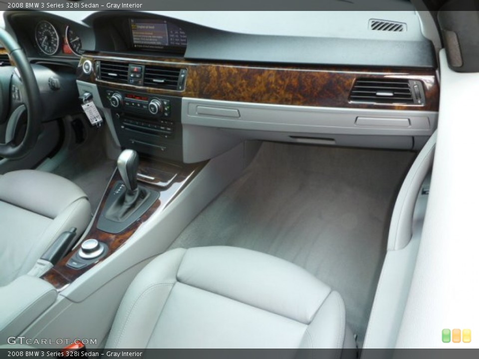 Gray Interior Dashboard for the 2008 BMW 3 Series 328i Sedan #51214316