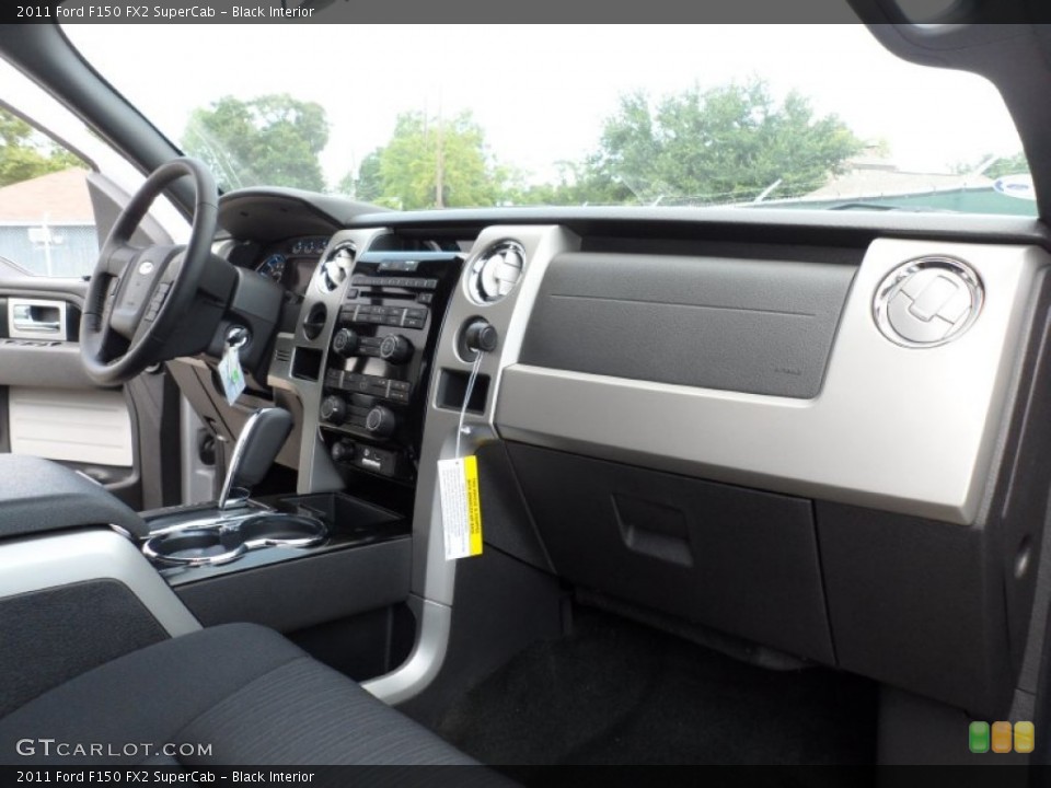 Black Interior Dashboard for the 2011 Ford F150 FX2 SuperCab #51214805