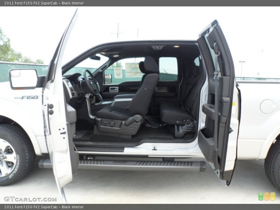 Black Interior Photo for the 2011 Ford F150 FX2 SuperCab #51214820