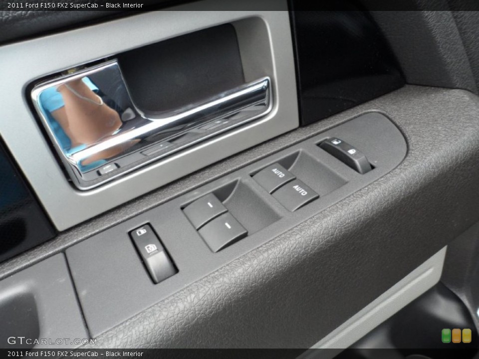 Black Interior Controls for the 2011 Ford F150 FX2 SuperCab #51214877