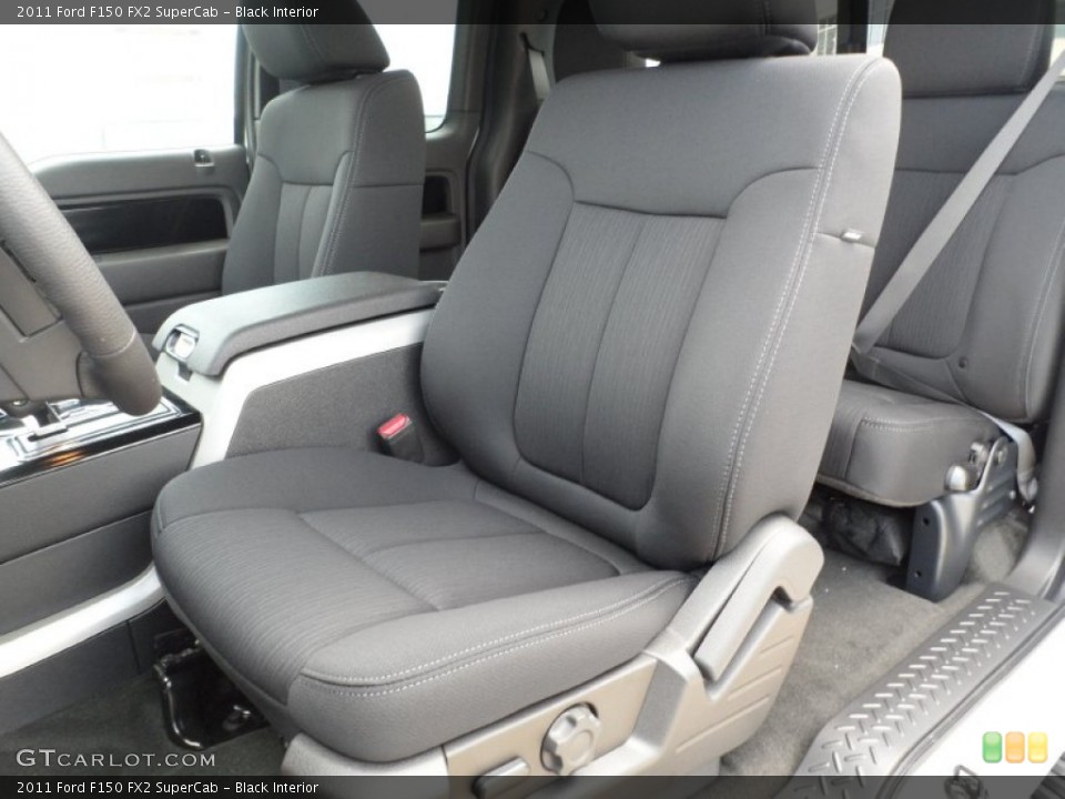 Black Interior Photo for the 2011 Ford F150 FX2 SuperCab #51214895
