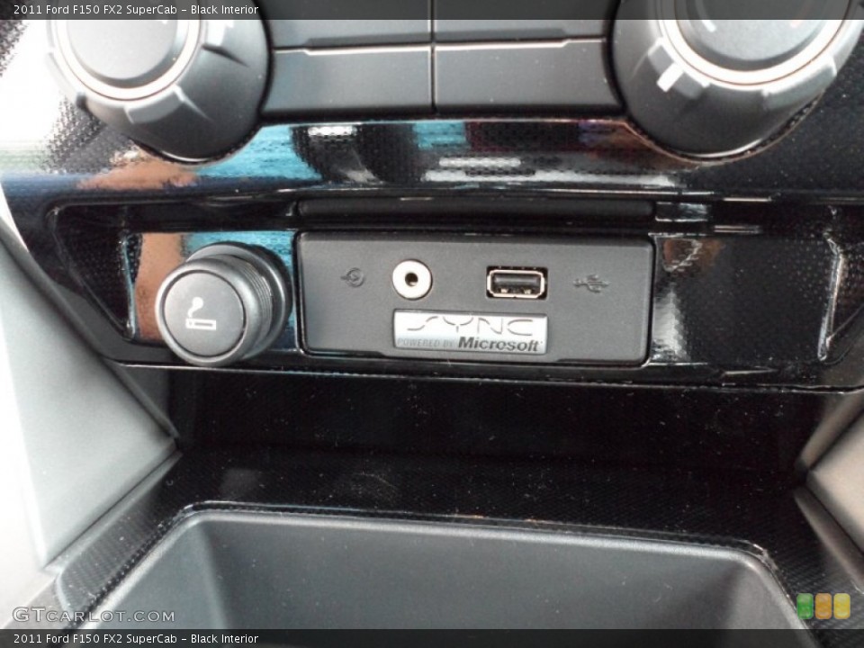 Black Interior Controls for the 2011 Ford F150 FX2 SuperCab #51215012