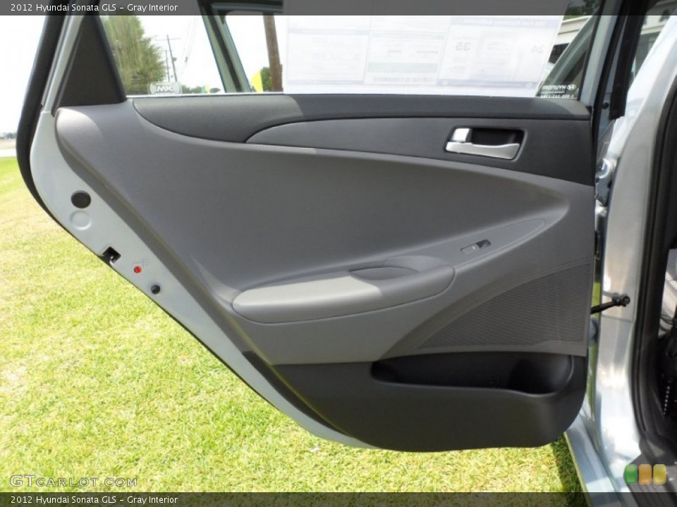 Gray Interior Door Panel for the 2012 Hyundai Sonata GLS #51216548