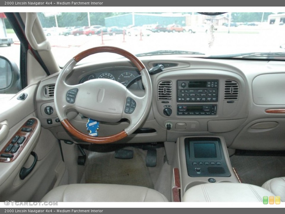 Medium Parchment Interior Dashboard for the 2000 Lincoln Navigator 4x4 #51216572