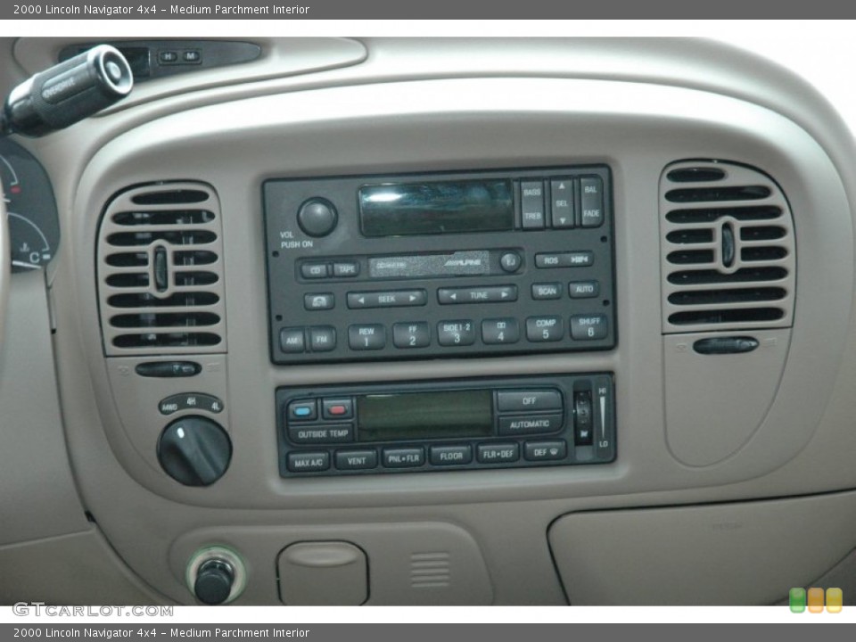 Medium Parchment Interior Controls for the 2000 Lincoln Navigator 4x4 #51216614