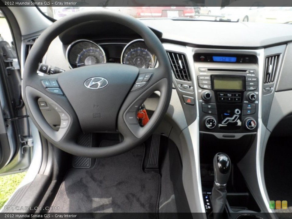 Gray Interior Dashboard for the 2012 Hyundai Sonata GLS #51216632