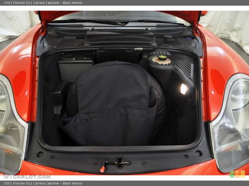 Black Interior Trunk for the 2001 Porsche 911 Carrera Cabriolet #51217418