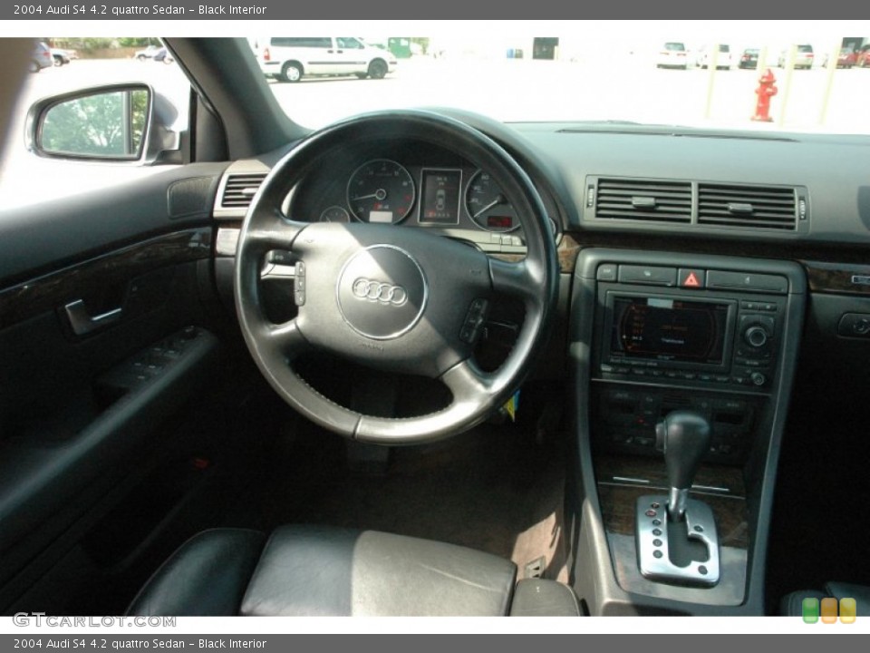 Black Interior Dashboard for the 2004 Audi S4 4.2 quattro Sedan #51217583